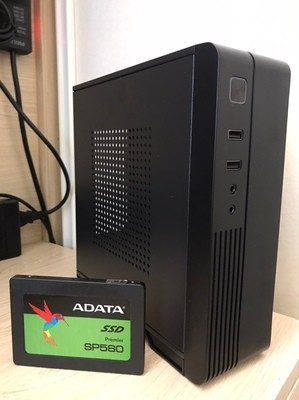 Dust Proof SKTC 0.7mm SPCC Mini CPU Cabinet