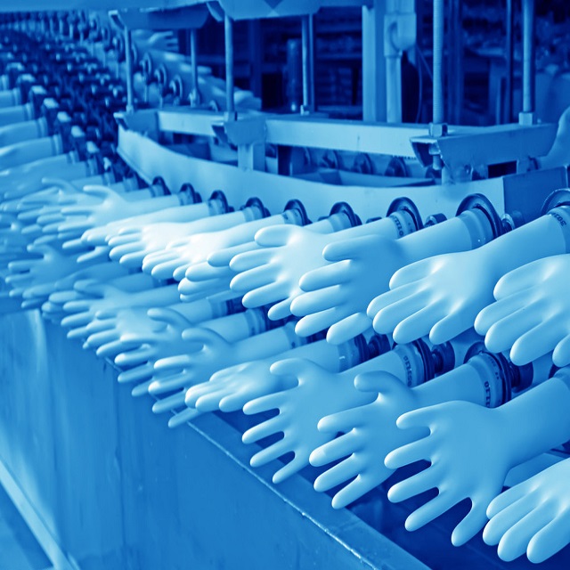 Medical Latex Gloves Machinery Rubber Glove Making Machine Egypt Customizable Steel Stainless Power Food Technical Parts