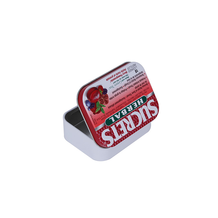 Rectangular Metal Tins for sale Custom Storage Tin with Lid Wholesale Candy Tin Containers
