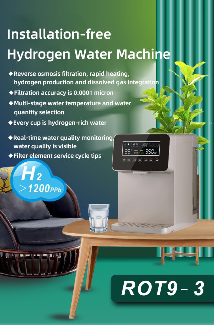 Installation Free Molecular Hydrogen Water Machine 1200ppb 800ml
