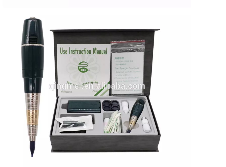 Eyebrow Cosmetic Permanent Makeup Tattoo Machine Pen Kit Taiwan Original Giantsun Brand G-8650