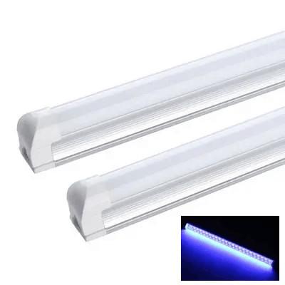 10W 30CM T8 UVA LED Tube Blacklight 365nm 395m Clear Cover Purple Bar Lamp For