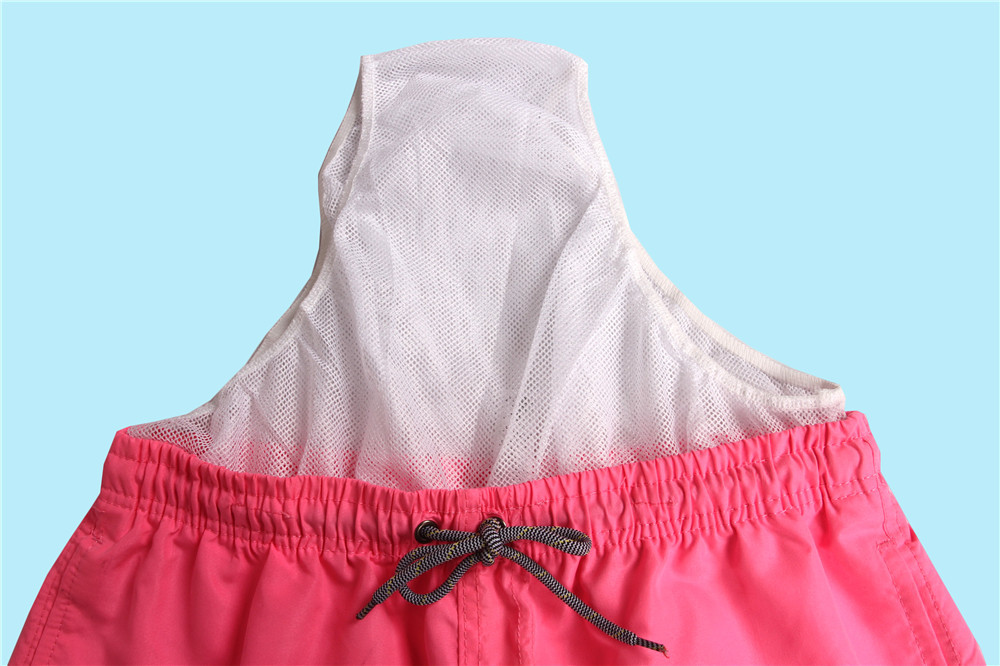 OEM Eco Friendly Men'S Fuchsia recycled Boardshorts