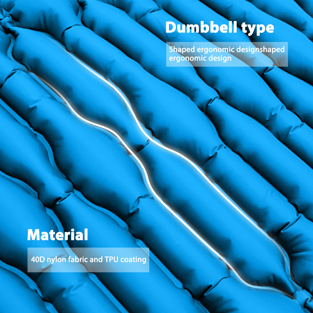 TPU Coating Ultralight 14.5oz Inflatable Sleeping Mat