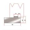 Buy cheap Customization Press Brake Tools Die Holder 2 V Die For Press Brake from wholesalers
