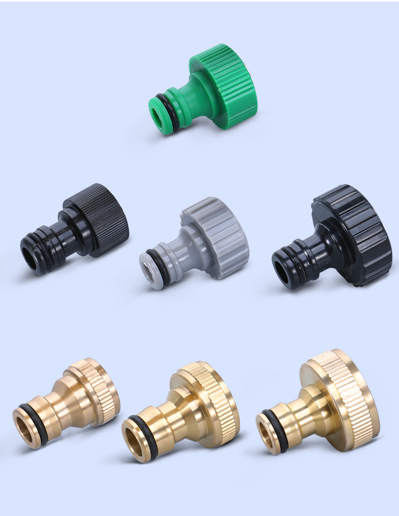 Garden Water Connectors Brass Tap Adapter for IBC Tank Valve Fitting Hose Connector