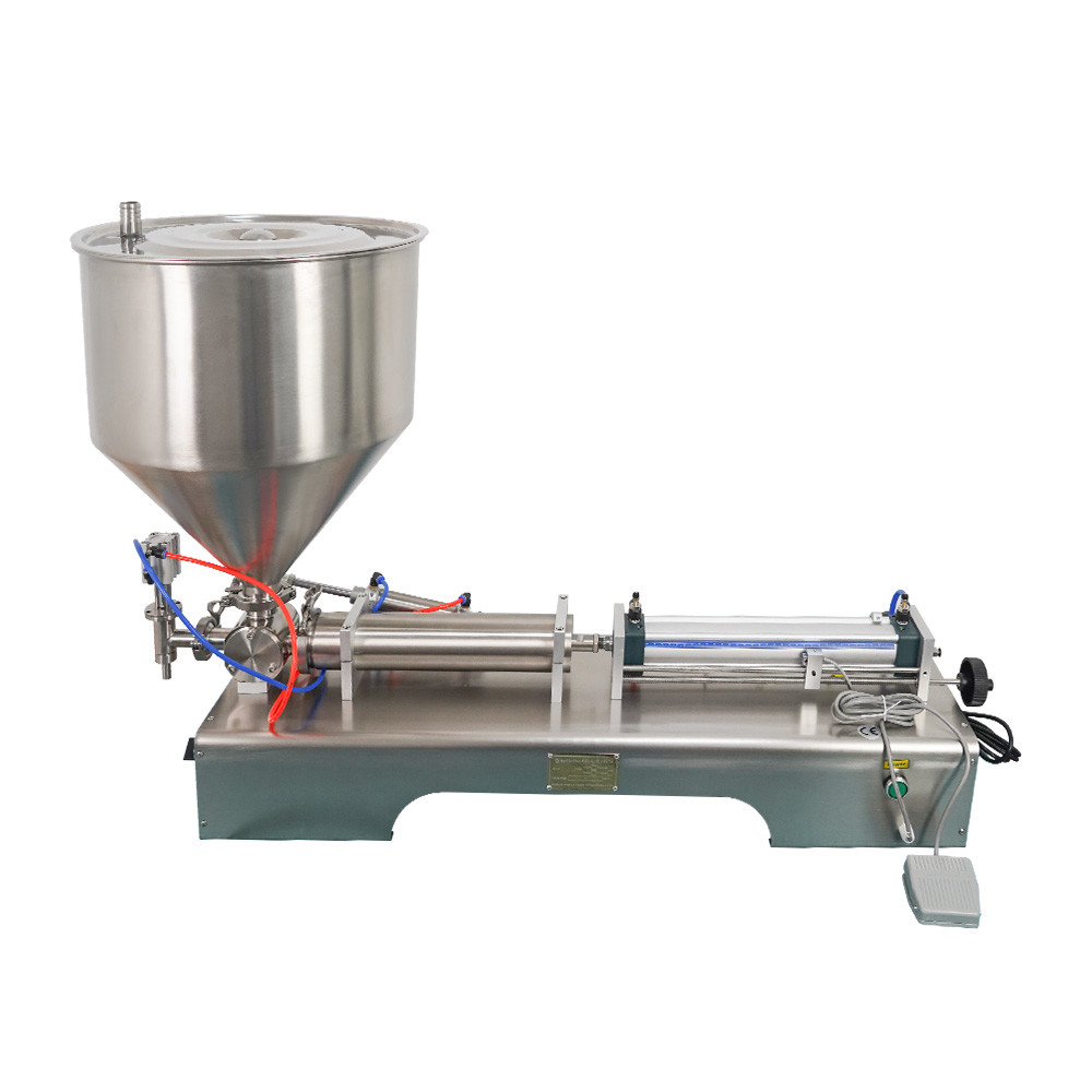 5-5000ml Horizontal Self-Suction Cosmetic Liquid Filling Machine