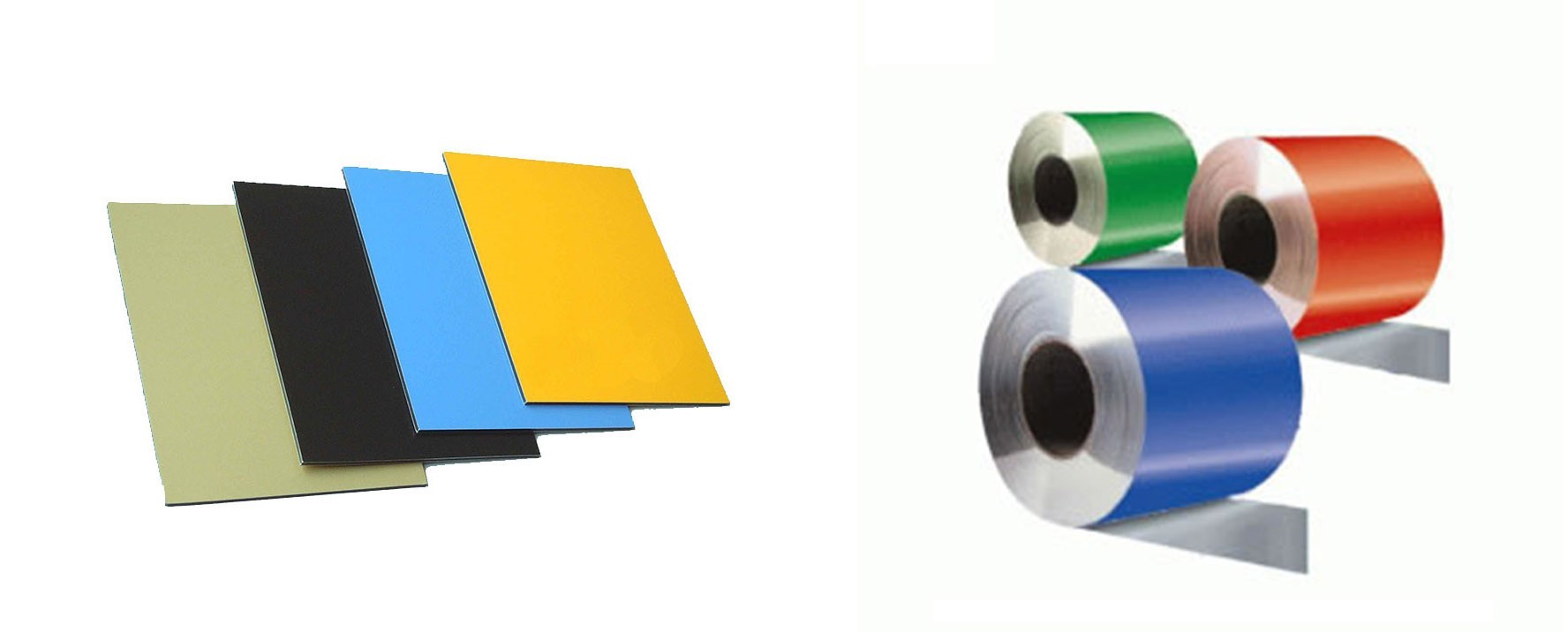 1050 / 3003 Light Weight Pre Painted Aluminum Coil Coating And Lamination Finish