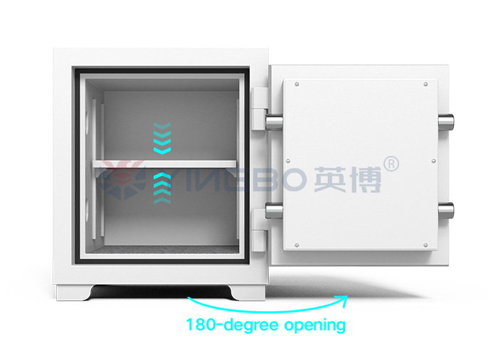 120min Fire Rating And Three Composite Construction Fireproof Safe Box YB/FW-48 For Security Protection Measures