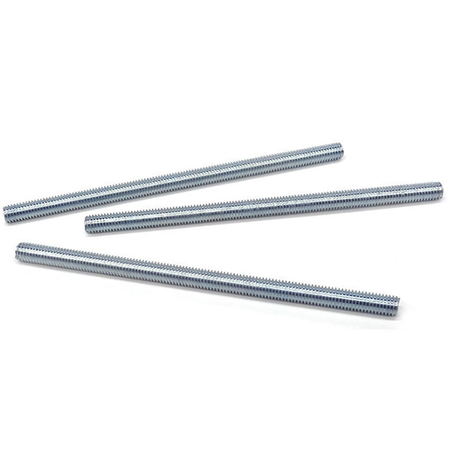 OEM Customized M8 M10 M12*500mm 1000mm 2000mm 3000mm Galvanized Trapezoidal Threaded Rod