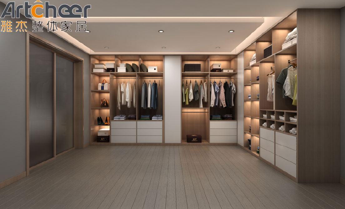 Bedroom Furniture Set with Optional Color Extendable Wardrobe System in Customized Colo