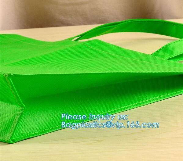 Customized Non Woven Shopping Bag Logo Printing Non Woven Bag With Tote, gift advertisement Reusable non woven shopping