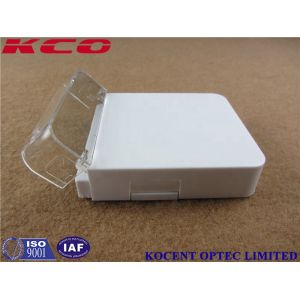 Indoor Wall Mount Fiber Termination Box with 1 Port SC Simplex and LC Duplex for