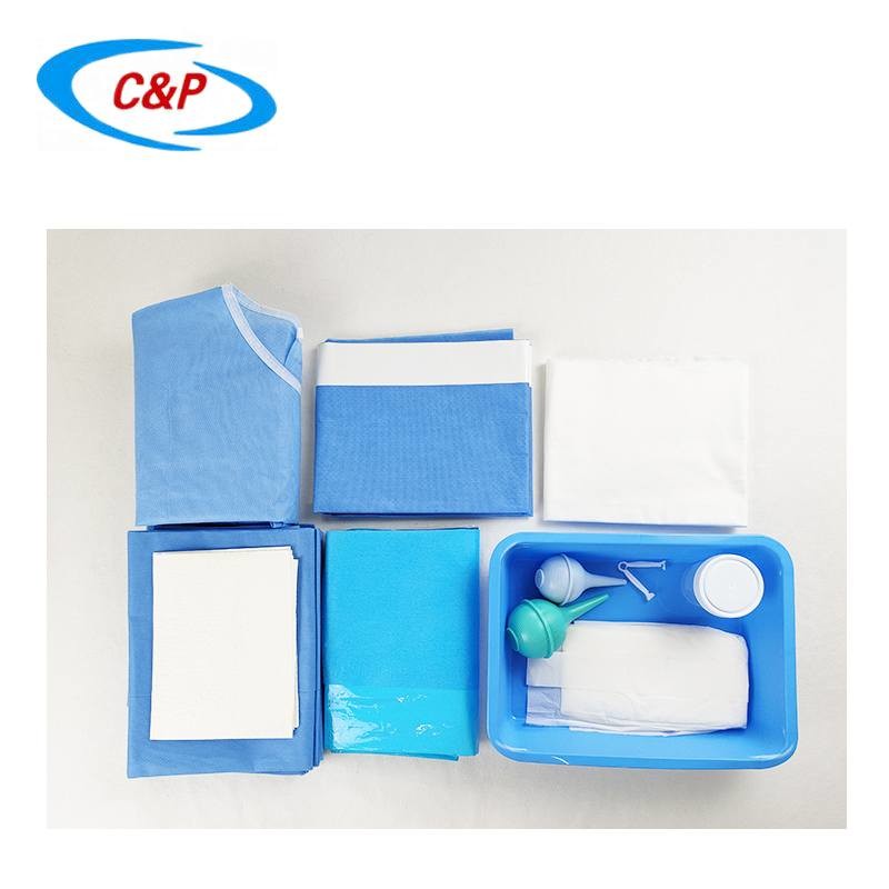 Hospital Sterile Surgical Drapes Disposable Patient Drapes Pack In Individual Pouch
