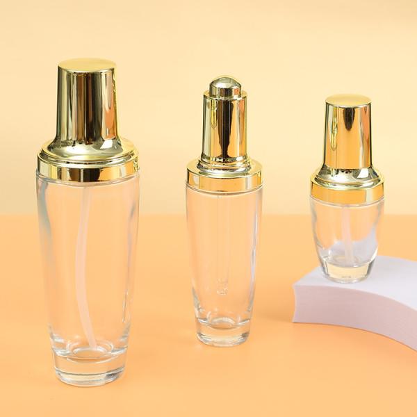 Printing Handling Decoration Firing 100ml Glass Spray Bottle for Body Oil