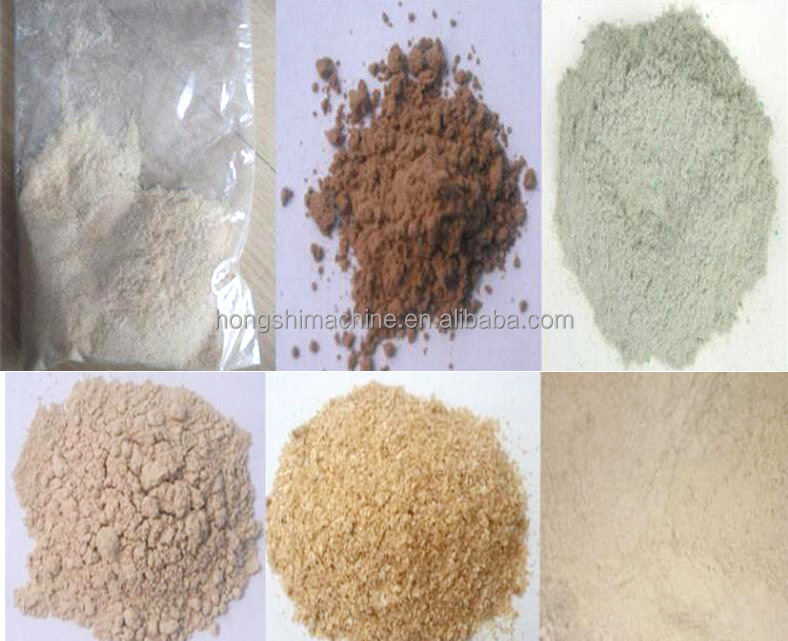 Automatic Wood Powder Making Machine , 30-400kg/h Wood Flour Grinding Mill Machine