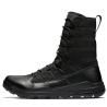 Buy cheap 17 Ounces Genuine Leather Military Boots Upper Nylon Reinforced Black Outdoor from wholesalers