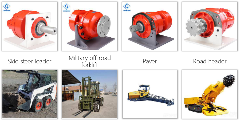 Customized Piston Hydraulic Motor 31.5 Mpa Low Speed High Torque For Fire Engine
