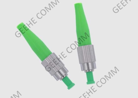 Quality Simplex Single Mode FC APC Fiber Optic Connector For Patch Cords for sale