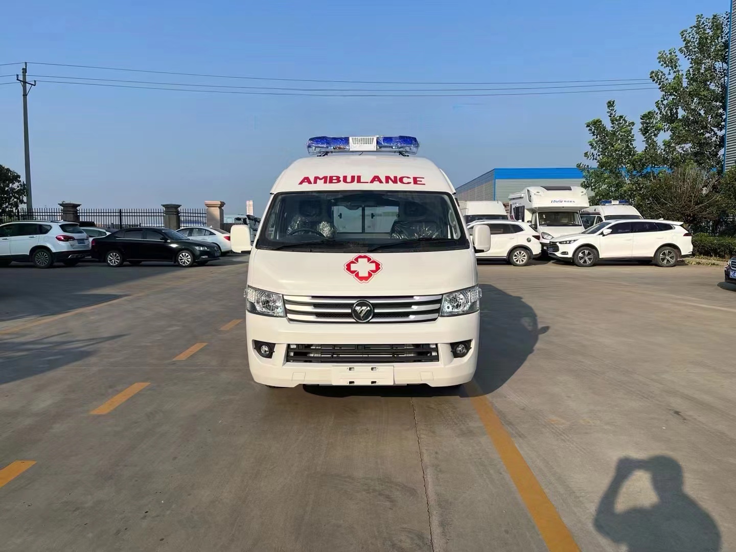 Top Ambulance for Sale Rescue Vehicle Ambulance New First Aid Brand Classic Ambulance for Sale
