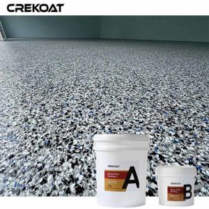 Chip Size Flake Floor Coating Epoxy Variability For Unique Texture Patterns