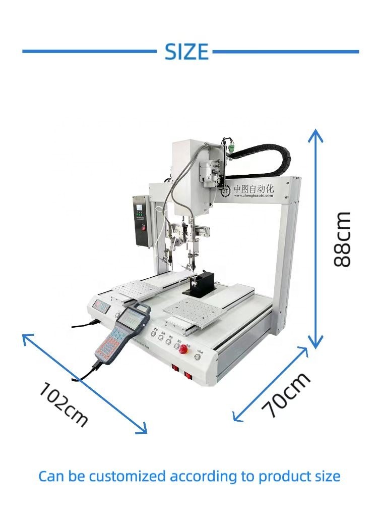 Robotic Arm Automatic Soldering Machine For PCB Electronic Toy USB Tin Wire