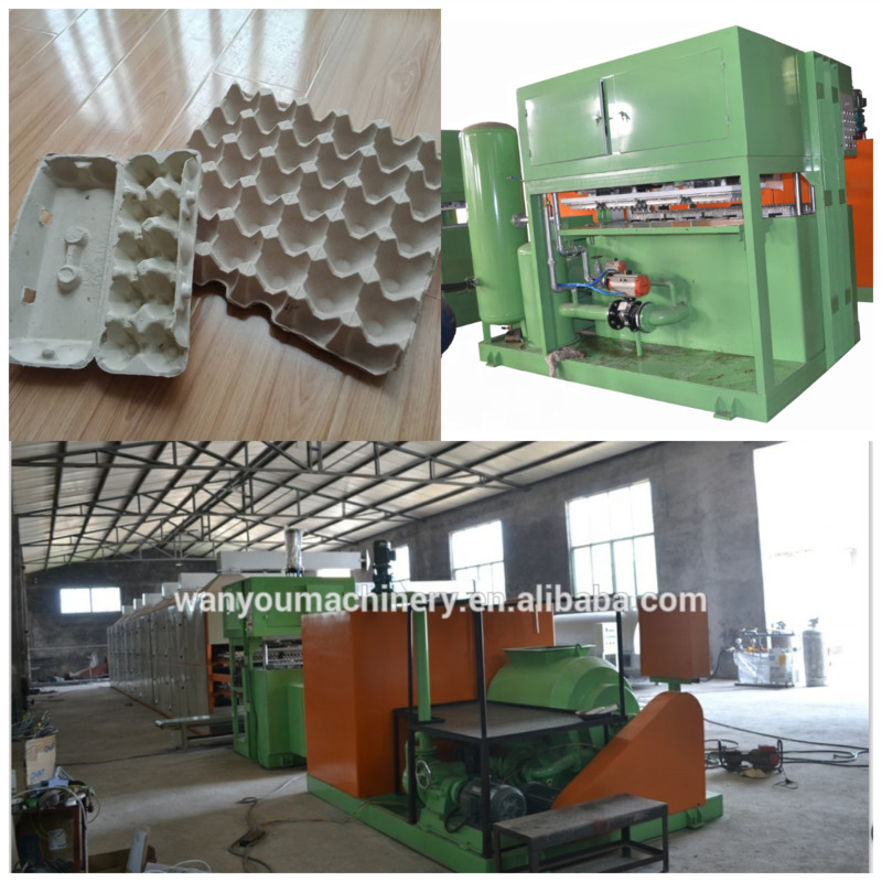 Fully Automatic Egg Carton Making Machine Production Line Perfect Solution For Packaging Requirements