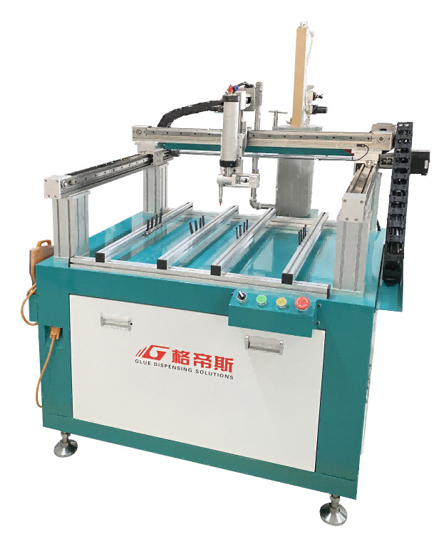 220V Glue Dispensing Robot 3 Axis Robotic Adhesive Dispenser 700*650*1200mm