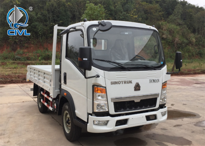New Homan 5 tons Cargo Truck 4x2 Light Duty Cargo Truck ENGINE 116HP/129hp