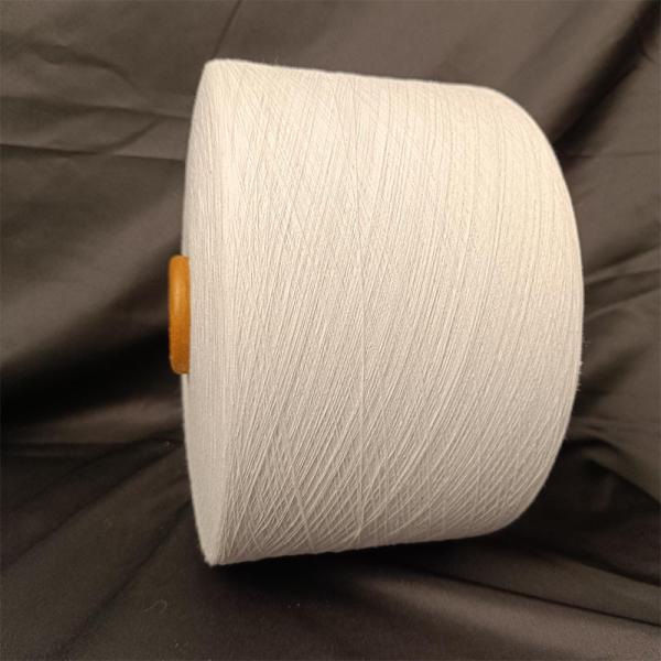 Ne 6/1 8/1 10/1 Optical White / Raw White Regenerated Cotton Yarn For Knitting