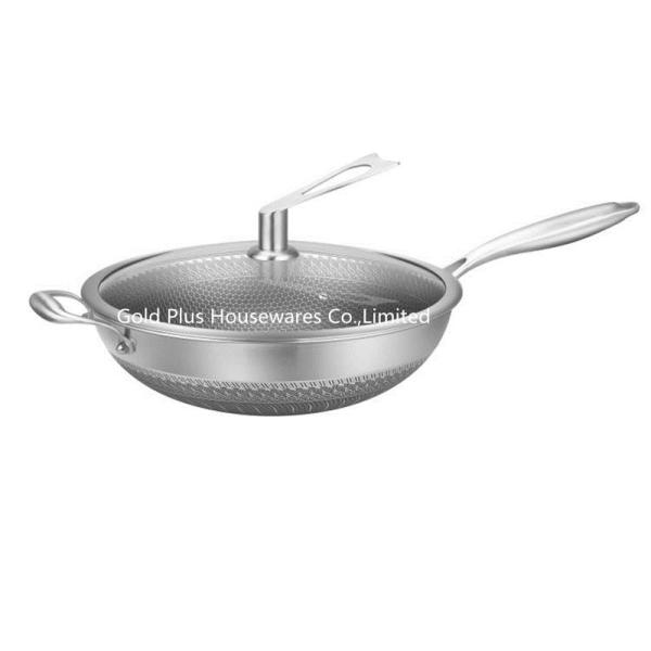 32cm Chinese manufacturer nonstick sauce pan with induction base global