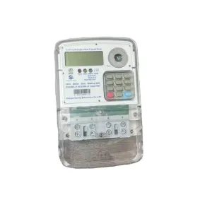 Electricity Power Source and 50Hz Frequency LCD Prepaid Meter Keypad with LCD Display Type