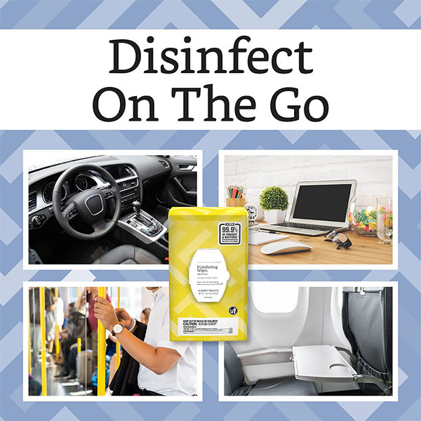 Multi Surface Alcohol Cleaning Wipes Antibacterial Disinfecting Cleaning Wipes