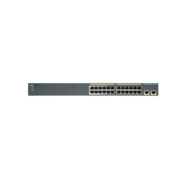Cisco Catalyst C2960 series 24 x 10/100 Port Network Switch WS-C2960-24TT-L with