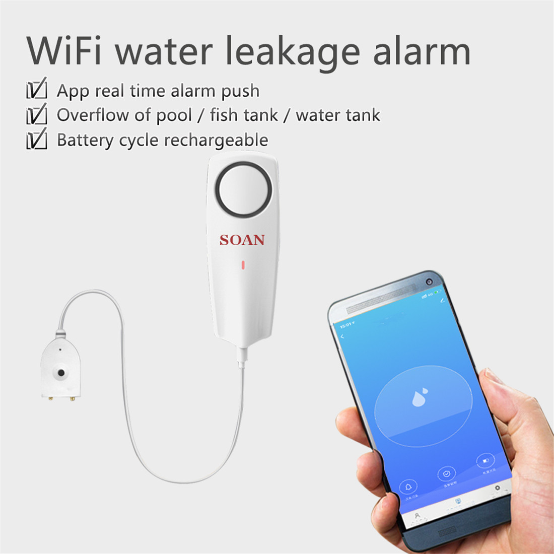 Water Leak Sensor(SNT921W)