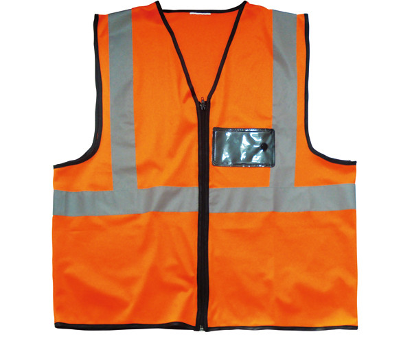 Quality High Visibility Safety Vest with 60*70cm Measurement and 1000 Feet Visibility Featuring Velcro Closure for sale