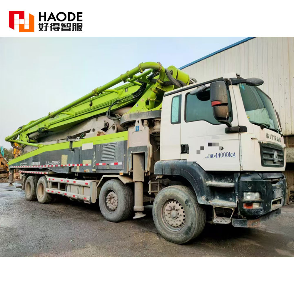 56m Scania Construction Machinery Concrete Equipment Concrete Placing Boom Beton Pumping Machine Used Concrete Pump Truck