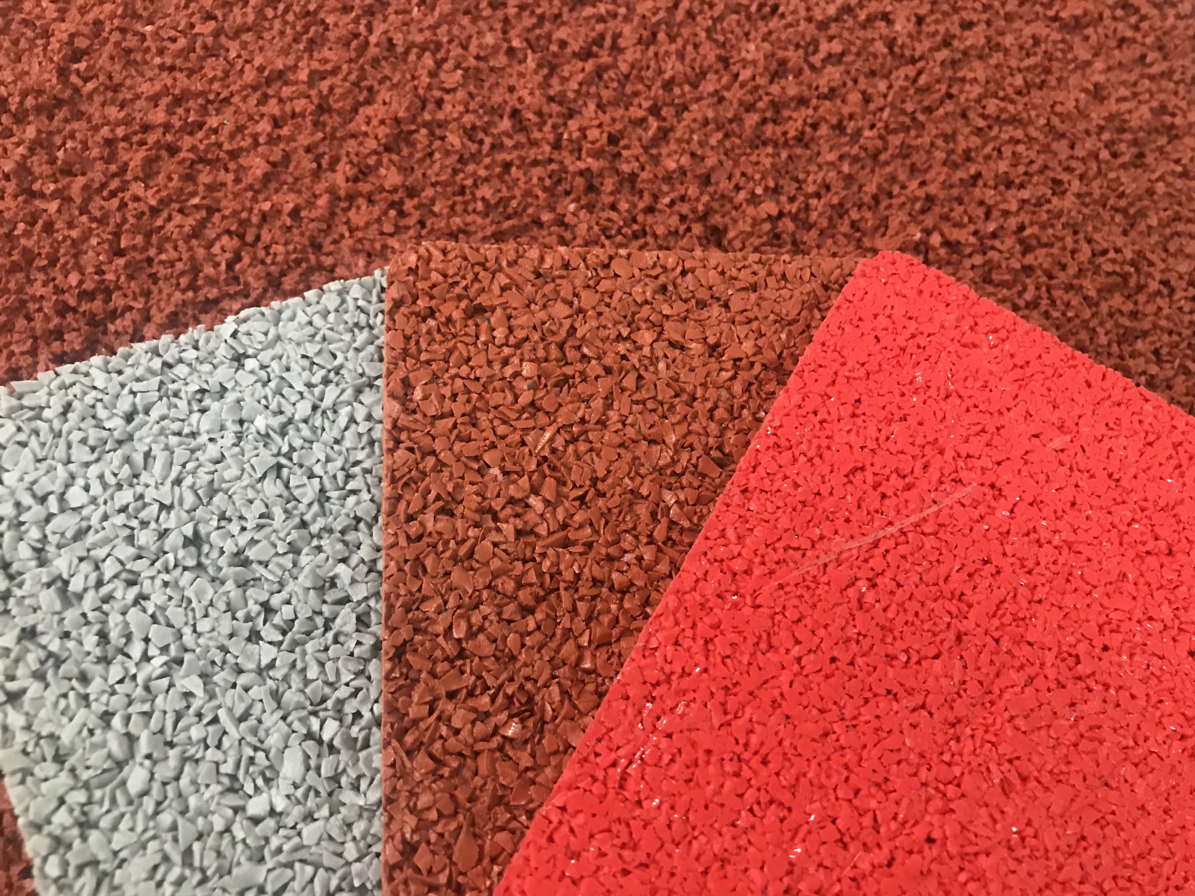 Anti UV Long Lasting EPDM Rubber Flooring For Kindergarten Grounds