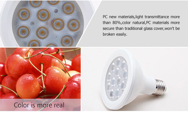 AC85-265v Ra90 E27 12W LED par light wholesale