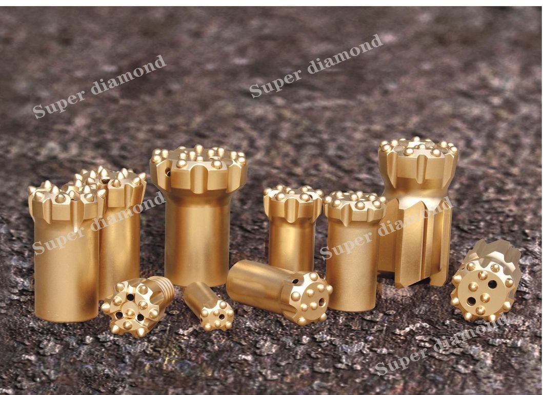 T51 Drill Button Bit Mining Retrac 102 mm for Rock Drilling