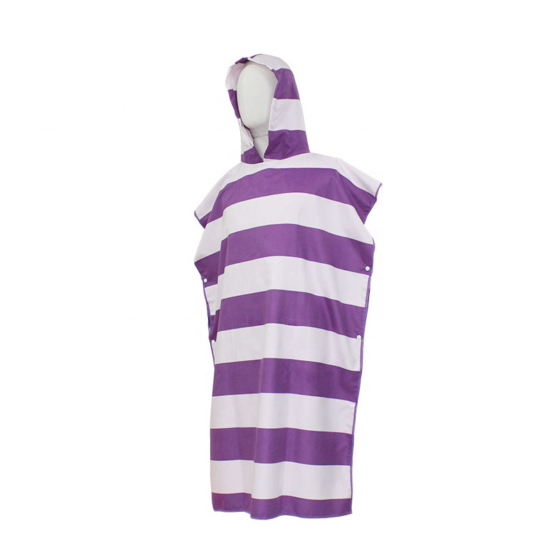 Personalised Printed Microfiber Childrens Beach Poncho Hooded Towels 40x80cm