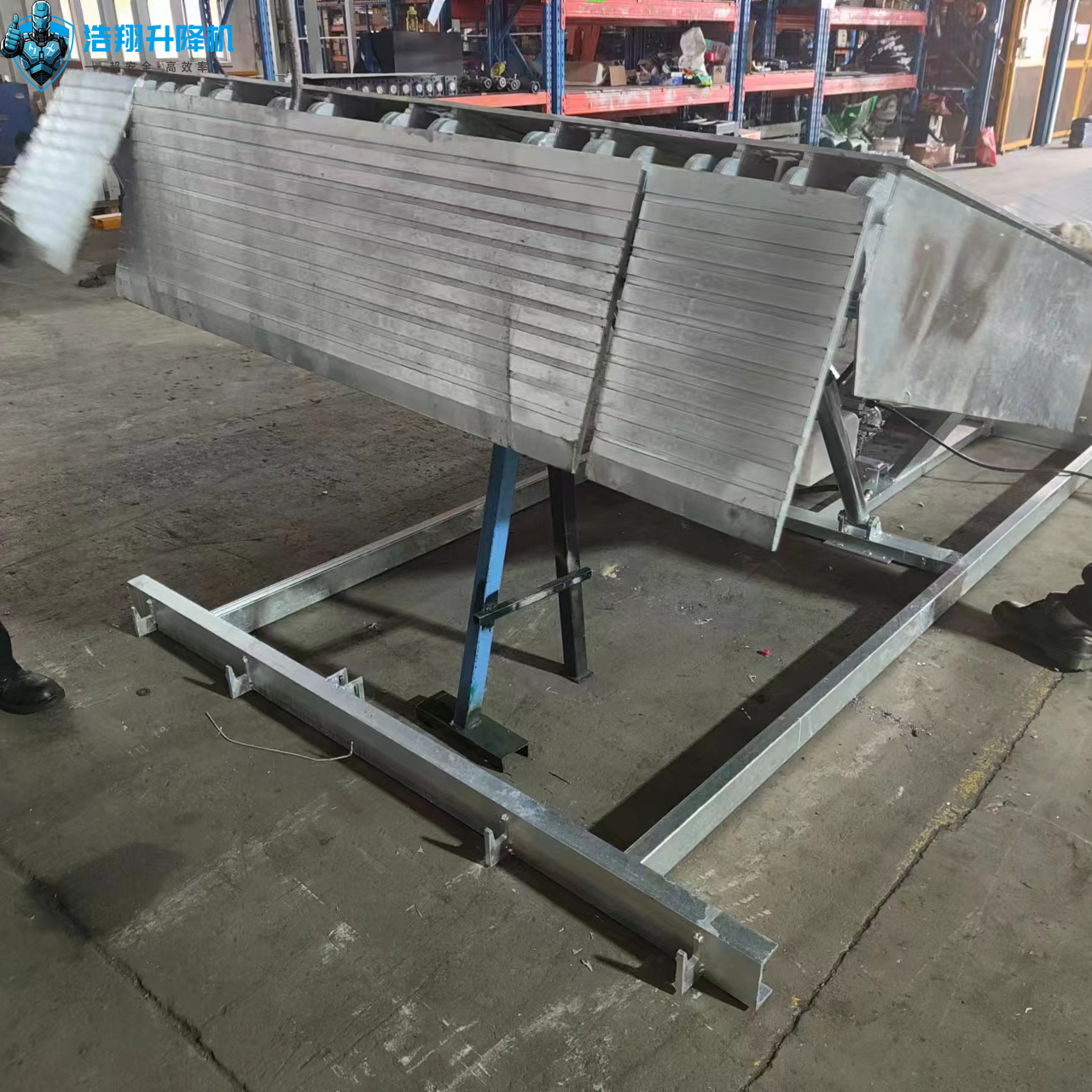 Heavy Duty Mechanical Automatic Adjustable Electric Container Lifting Table