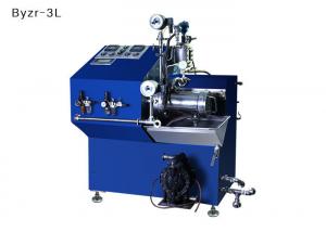 China BYZr Hollow Shaft Bead Mill 3L 30L 15L Disc Structure Bead Grinding Machine on sale
