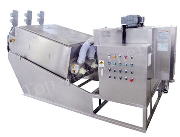 Slaughter Waste Watertreatment House Sludge Dewatering Filter Press Equipment