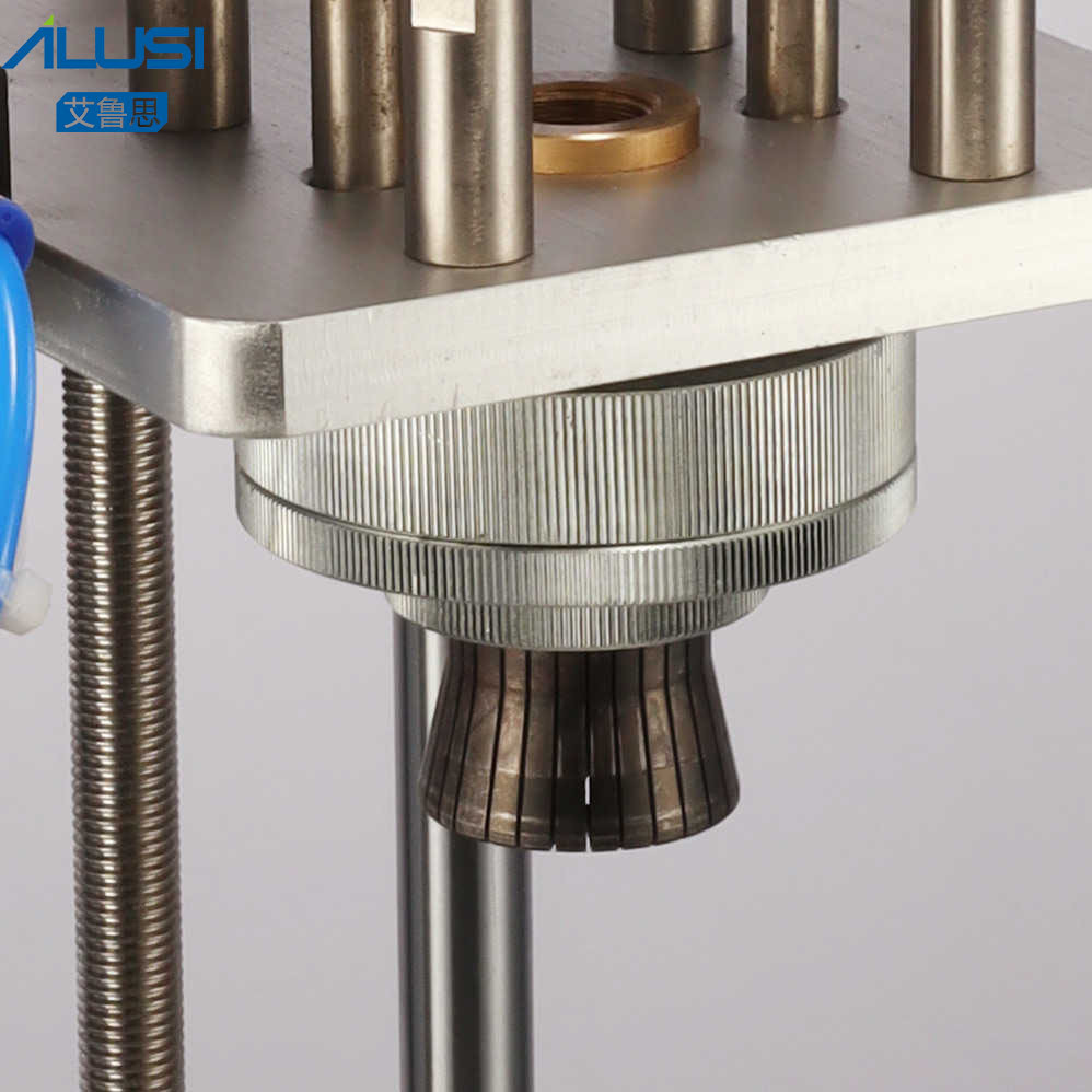Semi Auto Perfume Bottle Crimping Machine Sealer Closing Pump For Capping Small Sprayer Vial Glass