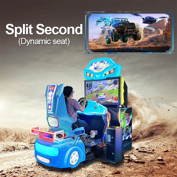 Split Second Dynamic Seat Racing Game Machine Coin Operated Sport Entertainment Racing Car