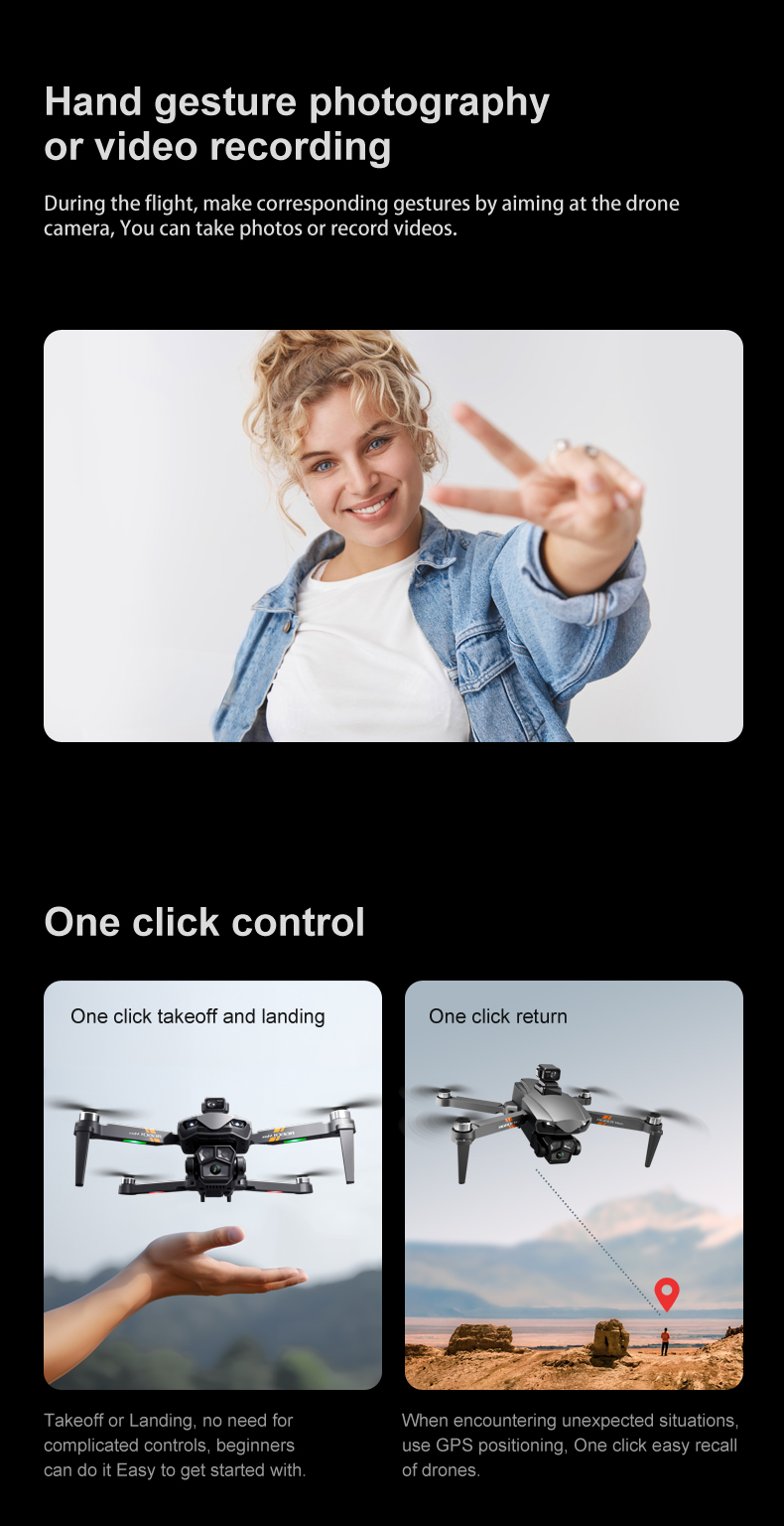 18 mins Flying Time Rg601 Max 5g Gps Drone Dual 4k Hd Camera Optical Flow Wifi Fpv Brushless Quadcopter Rc Professional Drone