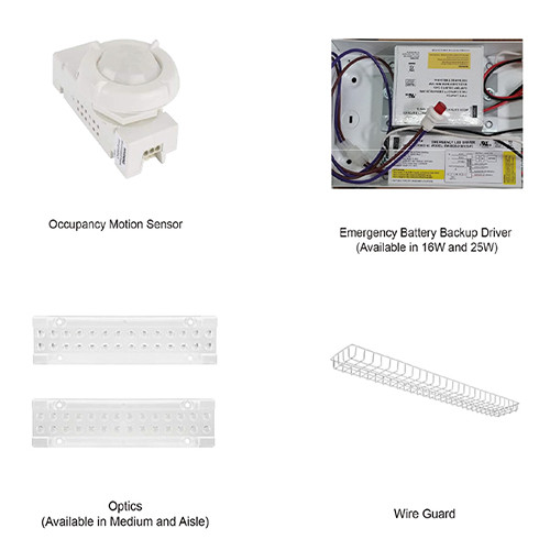 110Degree 160lm/W 5000k Linear High Bay LED Lights