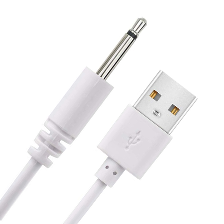 Multi Sizes USB to 2.5mm DC Jack Power Charging Cable for Vibrator