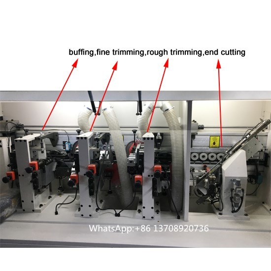 Plywood Corner Rounding Edge Banding Machine For Woodworking